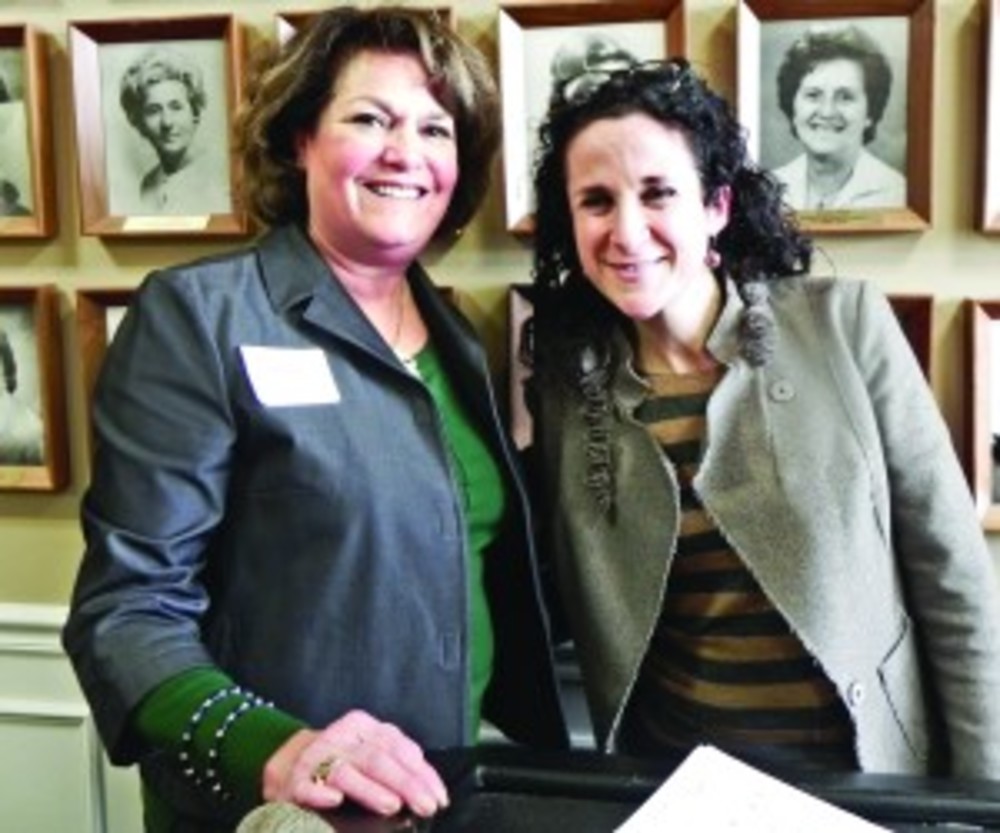 Cheryl Greenfeld Teverow and Rabbi Michelle Dardashti